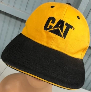 CAT Caterpillar Tractor Farming Adjustable Baseball Cap Hat - Picture 1 of 4