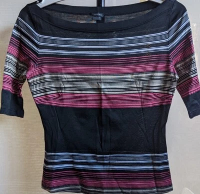 JOSEPH LADIES' SHORT SLEEVES TOP SIZE 38 MADE IN ITALY  RRP $249  NEW Foto 1 de 4