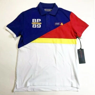 BLACK PYRAMID MENS 100%AUTHENTIC SIZE Medium MULTICOLOR COLLARED POLO TSHIRT - Image 1 of 4