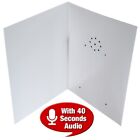 Personalised Voice Recordable Talking Greeting Card with 40 Seconds Recording A5