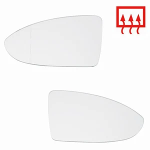 Door Wing Mirror Glass Fits VW for Golf MK7 2013-2020 for Touran 5T1 2015-2019 - Picture 1 of 7