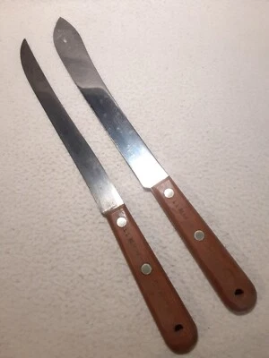 2 CUCHILLOS UTILITARIOS L BEAN FREEPORT ME BUTCHER CHEF de DEXTER SOUTHBRIDGE MASS Foto 1 de 4