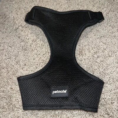 Arnés de malla estándar para perro cachorro 4A Petmate negro mediano Foto 1 de 2