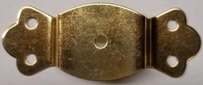 Lazo de mango de maletero de latón brillante - Cuero vaporizador de pecho plateado vintage antiguo... Foto 1 de 4