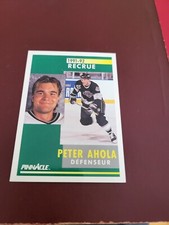 PINNACLE 1991-1992 PETER AHOLA / 312 LOS ANGELES KINGS RC FRENCH VERSION