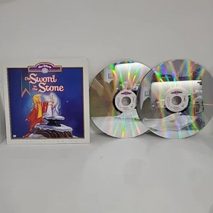 Sword in the Stone (2-Laserdisc) CAV LD Disney Masterpiece Collection Gatefold - Picture 1 of 6