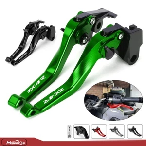 CNC Short Brake Clutch Levers For Kawasaki Ninja ZX4R ZX4RR ZX 4R 4RR 2023-2025 - Picture 1 of 32