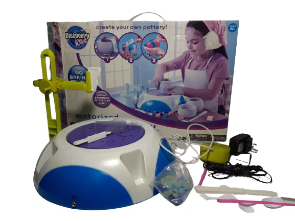 Roda de cerâmica motorizada Discovery Kids, idades 8+, - Imagem 1 de 4