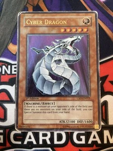 Cyber Drache CRV-DE015 Ultimate Rare 1. Auflage EURO POOR Yugioh - Bild 1 von 3