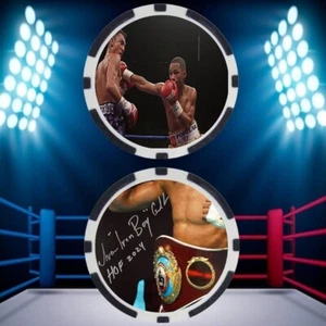 IVAN CALDERON - BOXING HALL OF FAME - POKER CHIP - ***SIGNED/AUTO*** - Picture 1 of 2