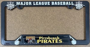 Pittsburgh Pirates MLB Plastic License Plate Frame - Picture 1 of 1