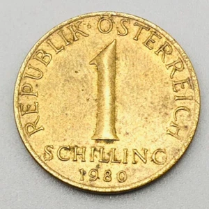 Austria 1980 1 Schilling Coin (C83) - Picture 1 of 3