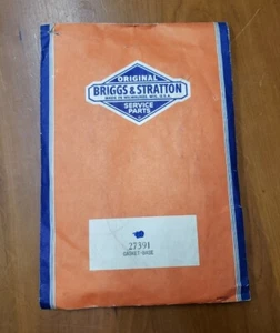 Genuine OEM Briggs & Stratton Part# 27391 ENGINE BASE GASKET ( QTY 2 ) - Picture 1 of 2