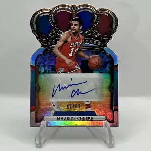 2023-24 Corona Reale MAURICE "MO" GUANCE #59 Corona Autografi Auto #d/99 - 76ers - Foto 1 di 3