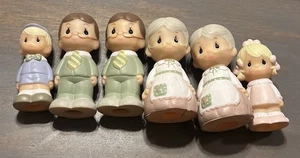 Menge 6 Vintage Precious Moments Fingerpuppe 1986 Spielrecht Spielzeug - KOSTENLOSER VERSAND - Bild 1 von 4