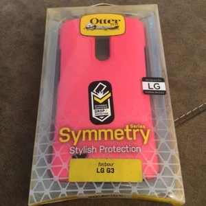 OtterBox SYMMETRY Rugged Protective PINK Back Case Cover for LG G3 Mobile Phone - Picture 1 of 9