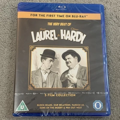 The Very Best Of Laurel & Hardy: 5-film Collection [BLU-RAY] New Sealed - Image 1 of 2