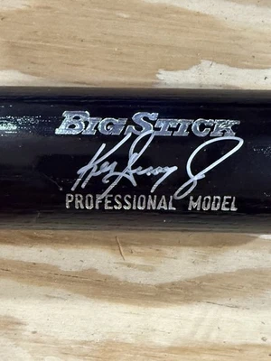 KEN GRIFFEY JR. AUTOGRAPHED BAT RAWLINGS BIG STICK SEATTLE MARINERS - Image 1 of 2