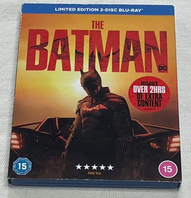 THE BATMAN  : Limited Edition 2 Disc BLU RAY Set In Vgc (FREE UK P&P) - Image 1 of 4