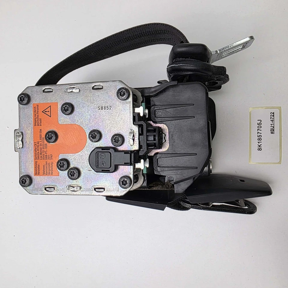 2009-2016 Audi allroad Front Left Seat Belt 8K1857705J - Image 1 of 4