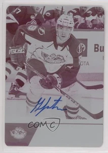 2021-22 Upper Deck AHL 1/1 Gabriel Fortier #52 Rookie Auto RC 5gf - Picture 1 of 3