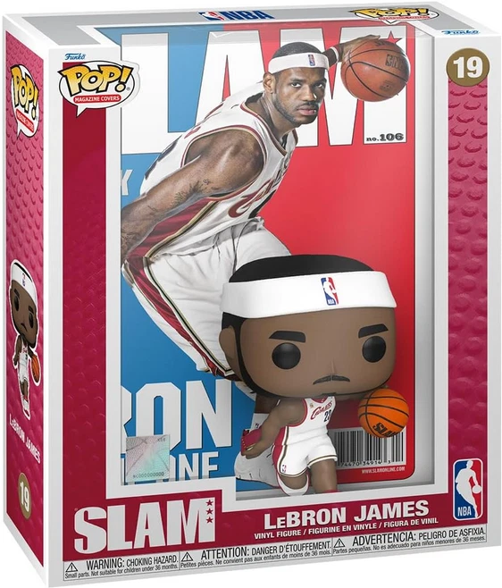 Funko Pop! Magazine Covers: National Basketball Association SLAM LeBron James 19