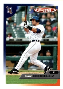 Ivan Rodriguez 2005 Topps Total #TTC10 Detroit Tigers FREE SHIPPING AutographDen - Picture 1 of 2