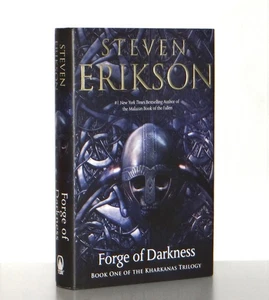 Steven Erikson Forge of Darkness Kharkanas 1 Hardcover 1st Edition 1st Print NF - Picture 1 of 11
