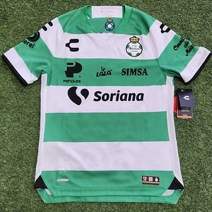 Charly Santos Laguna Home 22-23 Soccer Jersey Green-White - Picture 1 of 8