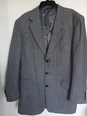 Chaqueta Blazer Gianfranco Ruffini Hombre Negra Pata de Gallo De Colección Colombia 42L Foto 1 de 4