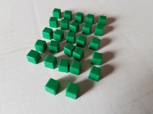 Farm-opoly Acres 27 Game Replacement Parts GREEN MONOPOLY HOUSE ACRES - Picture 1 of 1