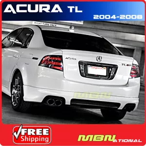 04-08 For Acura TL 4DR Sedan Type-S Style Rear Trunk Tail Lip Spoiler Primer ABS - Foto 1 di 2