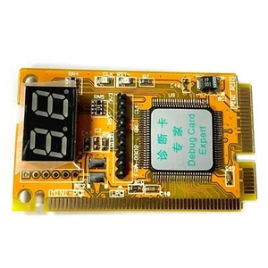 Mini PC Laptop Analyzer PCI PCI-E LPC Tester Diagnostic Post Test Card C - Photo 1/10