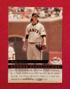 2010 Bowman Expectations Stephen Strasburg / Tim Lincecum #BE5 FREE SHIPPING - Picture 1 of 6