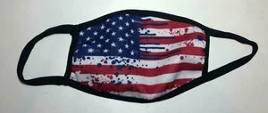 Face Mask American Flag Patriot United States America Washable Safe Adult Masks - Picture 1 of 21