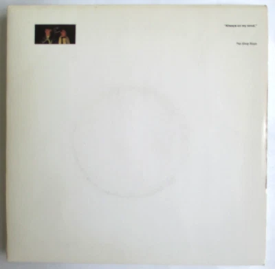 PET SHOP BOYS - SP (7") "ALWAYS ON MY MIND" LIMITED EDITION - DOUBLE SLEEVE - Photo 1/4