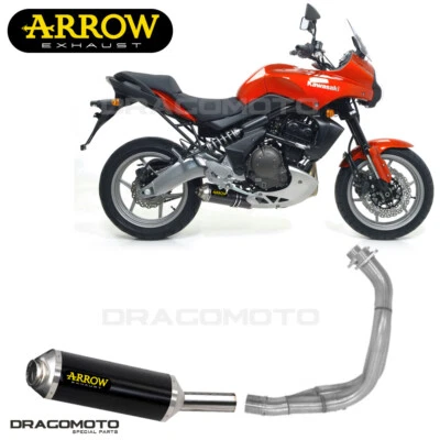 Impianto completo KAWASAKI VERSYS 650 2013 2014 ARROW ALU Nero MAXI RACE-TECH Foto 1 de 4