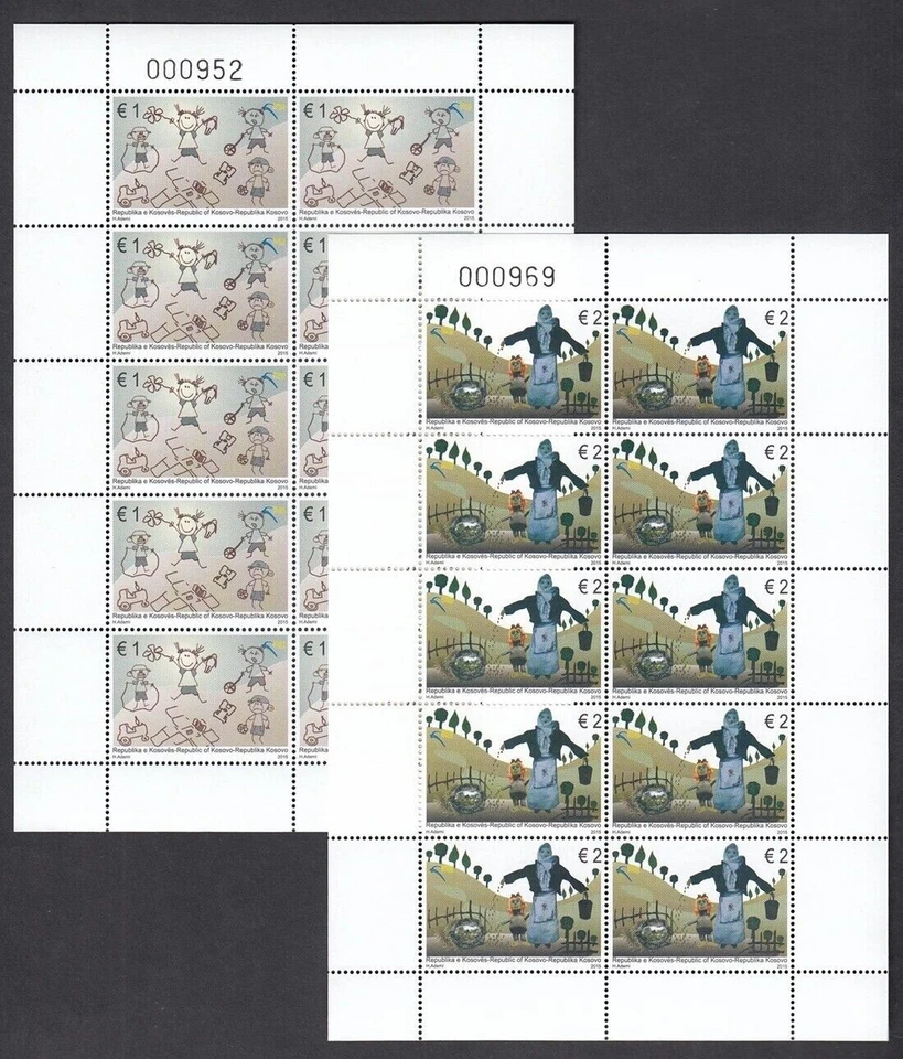 HB.EUROPA CEPT KOSOVO AÑO 2015 SIN USAR.  MINI HOJA PERFECTA - Imagen 1 de 1