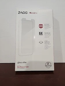 ZAGG Invisible Shield Glass Elite Protector iPhone 6.7” 2022 NEW Sealed - Picture 1 of 3