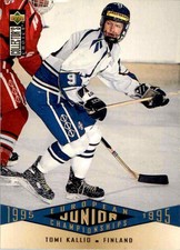 1995-96 Collector's Choice Tomi Kallio Rookie #334