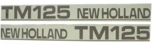 Aufkleber Decal Set für New Holland TM125 - ältere Typen - Picture 1 of 1