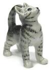 Northern Rose Miniature Porcelain Animal Figure Grey Tiger Kitten R314F