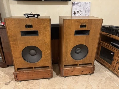 Klipsch Cornwall Decorator Floorstanding Speakers with Rolling Casters Pair - Image 1 of 4