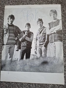 Small Faces Signed B/W 10 X 8 - Picture 1 of 5