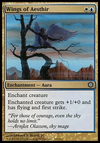 Wings of Aesthir - Coldsnap Theme Deck Reprints #305/383 MTG Magic The Gathering - Image 1 of 1