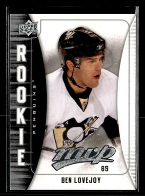 2009-10 Upper Deck MVP - #353 Ben Lovejoy RC - Pittsburgh Penguins - Image 1 of 2
