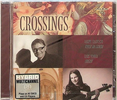Crossings- Works for Viola da Gamba & Organ- Messiaen etc SACD Haavisto/Vuola  - Image 1 of 2