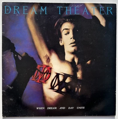 Dream Theater : When Dream And Day Unite UK 1989 vinyl LP VG+/VG+ A1/B1 press - Image 1 of 4
