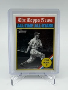 2025 Topps #350 Stan Musial Heritage Chrome “All-Time All-Stars” - Picture 1 of 2