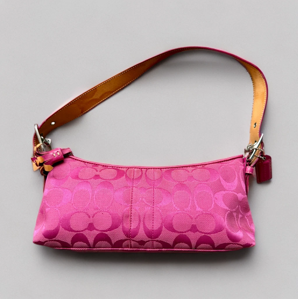 Coach ピンク ショルダーバッグ バッグ & ハンドバッグ 女性用 | eBay